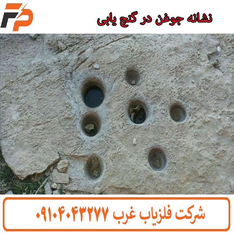 نشانه جوغن در گنج یابی